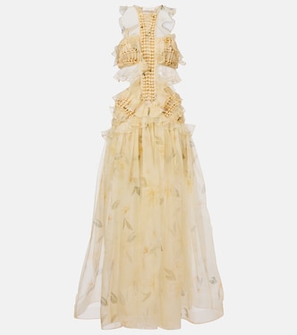 Maxikleid Balance aus Seidenorganza | Zimmermann