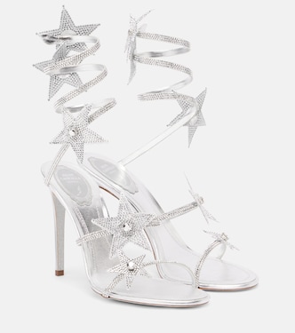 Cleo 105 embellished satin sandals | Rene Caovilla