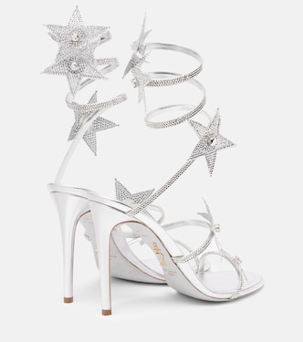 Sandales Cleo 105 en satin à ornements | Rene Caovilla