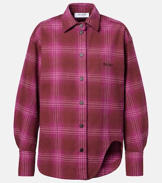 Eliza plaid cotton shirt | The Attico