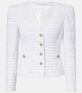 Striped tweed jacket | Alessandra Rich