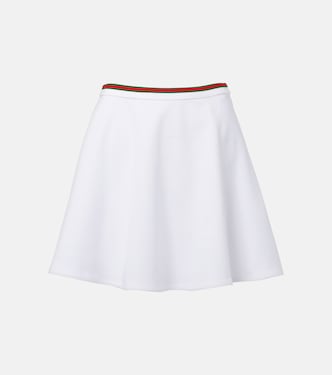 Minirock aus Baumwoll-Piqué | Gucci