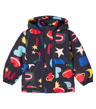 Cosmotipo printed puffer jacket | Fábula