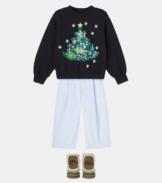 Alaine cotton corduroy wide-leg pants | Molo