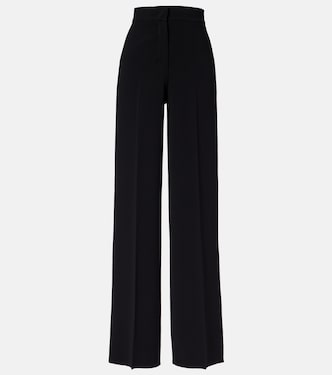High-rise cady wide-leg pants | Max Mara