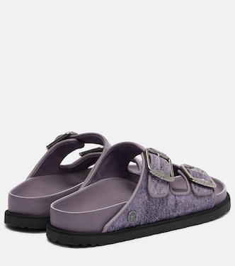 Arizona velvet slides | Birkenstock 1774
