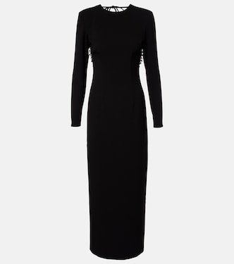 Sequined open-back crêpe maxi dress | Rotate