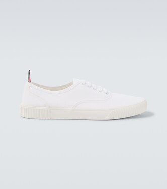 Heritage canvas sneakers | Thom Browne