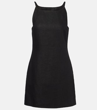 Vestido corto Neve de lino | Posse