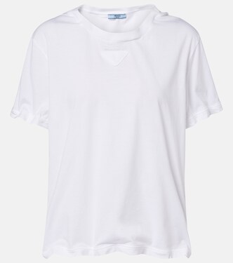 Cotton jersey T-shirt | Prada