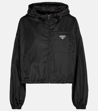 Cropped-Jacke aus Re-Nylon | Prada