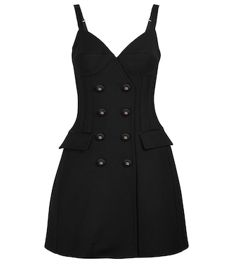 Wool bustier minidress | Dolce&Gabbana