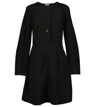 Cotton-blend poplin minidress | Deveaux New York