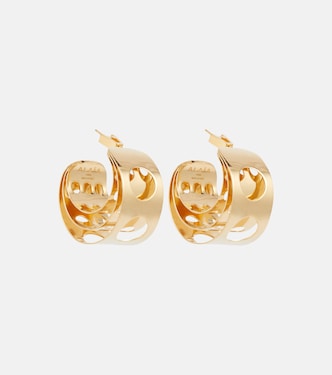 Cutout hoop earrings | Alaïa