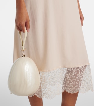 Clutch Egg con pelle | Simone Rocha