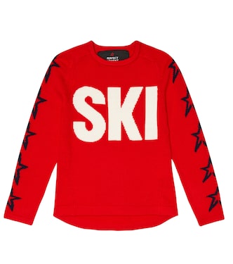 Pull intarsia en laine | Perfect Moment Kids