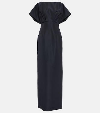 Robe aus Seiden-Faille | Carolina Herrera