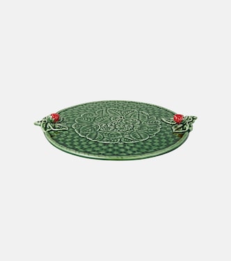 Strawberries ceramic cheese tray | Bordallo Pinheiro