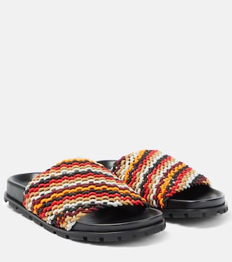 Sandali a righe | Dries Van Noten