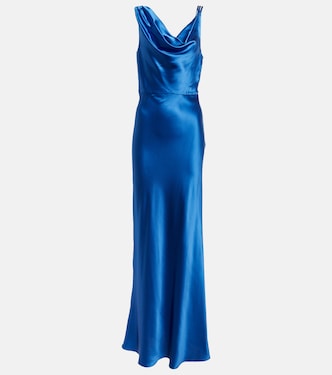 Maxikleid Sanderson aus Satin | Veronica Beard