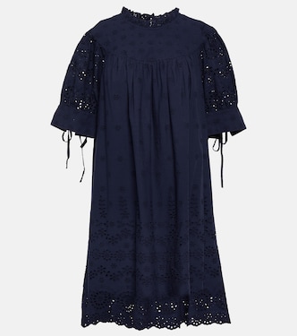 Broderie anglaise cotton minidress | Polo Ralph Lauren