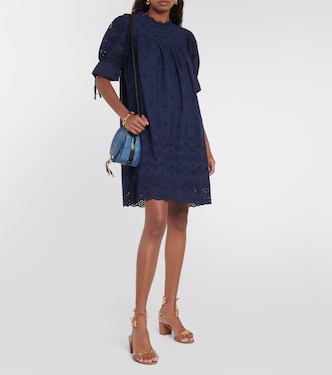 Broderie anglaise cotton minidress | Polo Ralph Lauren