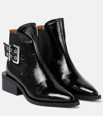 Chelsea Boots aus Lederimitat | Ganni