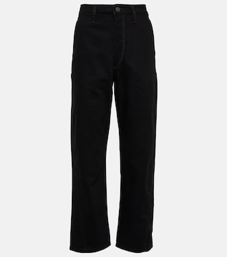 Jeans ajustados rectos de talle medio | Lemaire