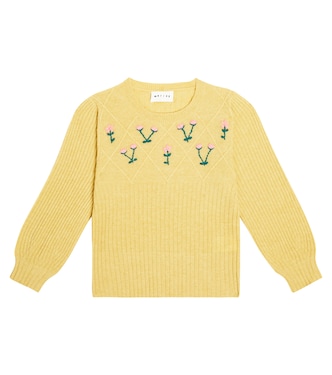 Tikka embroidered wool-blend sweater | Morley