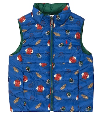 Chaleco acolchado con logo | Polo Ralph Lauren Kids