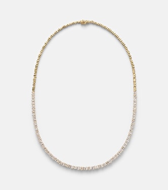 Halskette Classic aus 18kt Gelbgold mit Diamanten | Suzanne Kalan