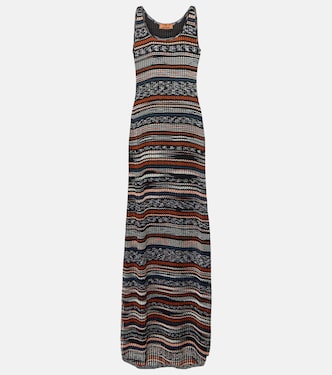 Abito lungo a righe | Missoni