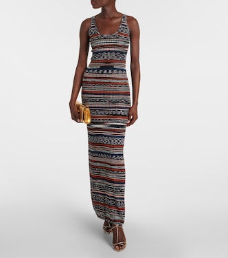Abito lungo a righe | Missoni