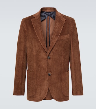 Blazer aus Baumwoll-Cord | Incotex