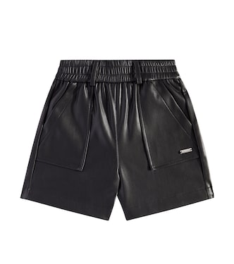 Shorts de piel sintética | Monnalisa