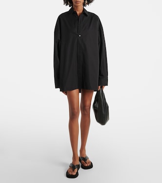 Abito chemisier oversize in cotone | Wardrobe.NYC