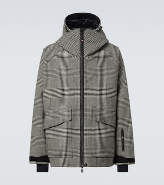 Nauders houndstooth ski jacket | Moncler Grenoble