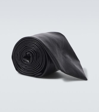 Faux leather tie | Our Legacy