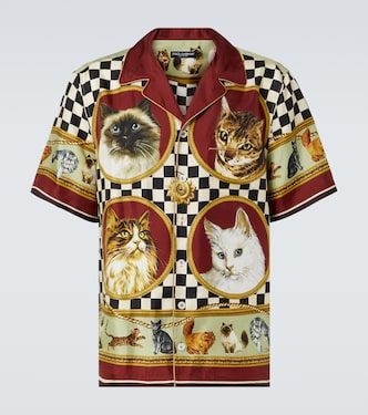 Hemd aus Seiden-Twill | Dolce&Gabbana