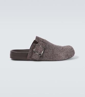 Slippers Ease aus Veloursleder | Loewe