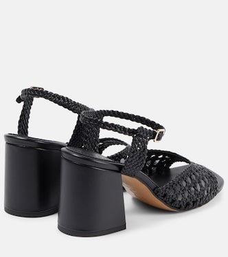 Capri woven leather sandals | Souliers Martinez
