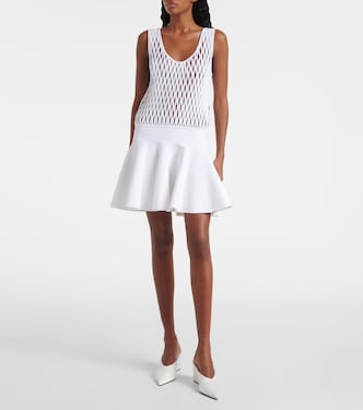 Abito corto a pieghe | Alaïa