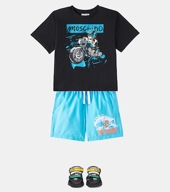 T-Shirt aus Jersey | Moschino Kids