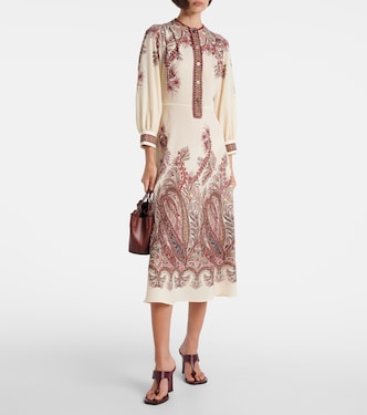 Abito chemisier con stampa paisley | Etro