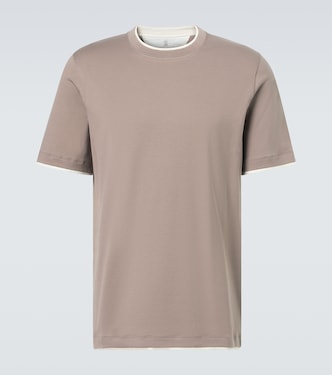 Cotton jersey T-shirt | Brunello Cucinelli