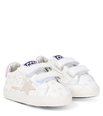 Baby May School leather sneakers | Golden Goose Kids