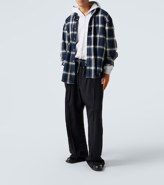 Chemise en coton à carreaux | Acne Studios