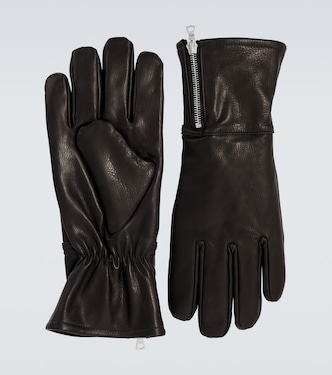 Leather gloves | Auralee