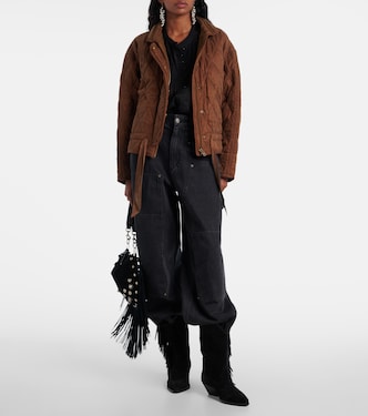 Zakiane quilted satin jacket | Marant Etoile