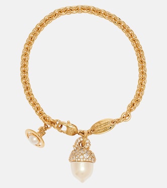Lucille embellished chain bracelet | Vivienne Westwood
